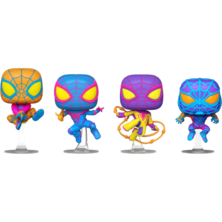 Фигурка Funko POP! Marvel: Spider-Man Miles Morales (4 Pack)