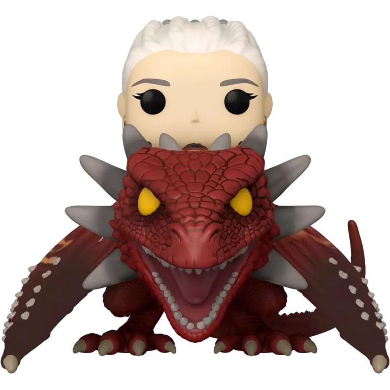 Фигурка Funko POP! Rides: House of the Dragon: Rhaenys Targaryen with Meleys #124