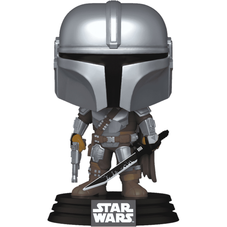 Фигурка Funko POP! Star Wars: Mandalorian: Mandalorian with Darksaber #663