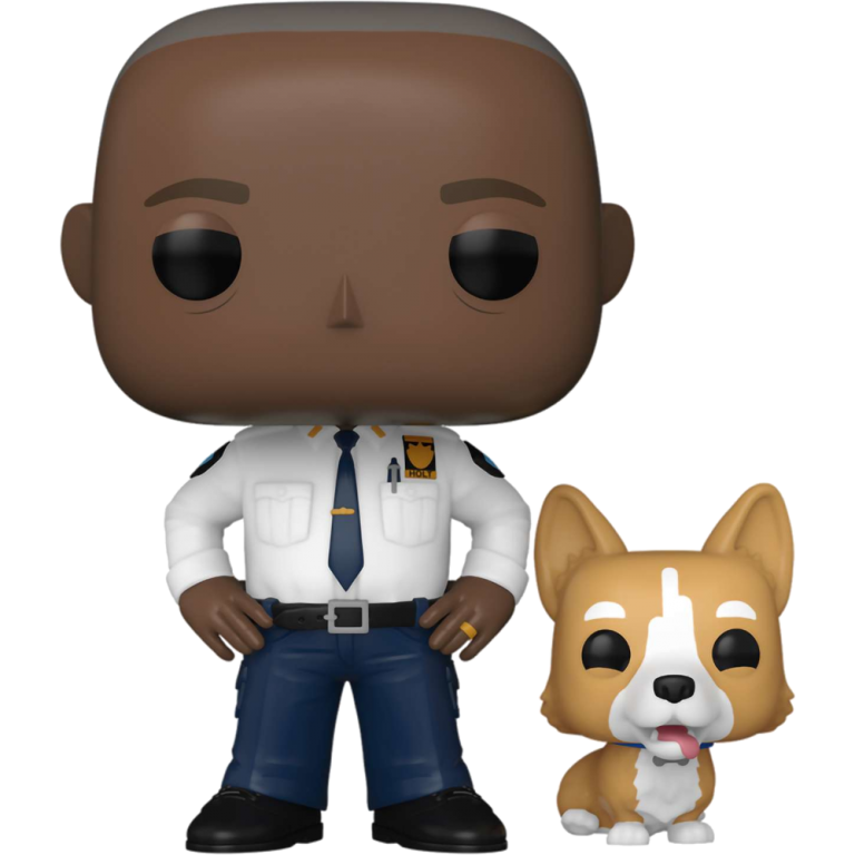 Фигурка Funko POP! Television: Brooklyn Nine-Nine: Captain Ray Holt with Cheddar #1626