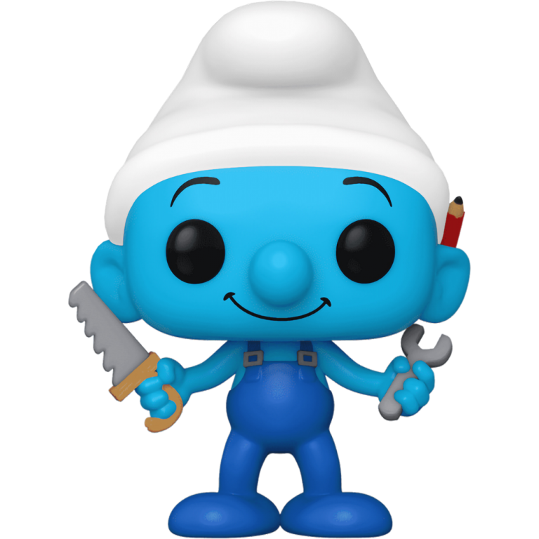 Фигурка Funko POP! Television: Smurfs: Handy Smurf #1519