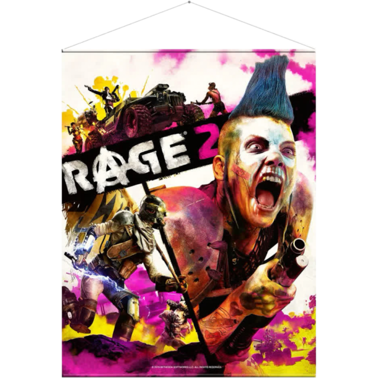 Тканевый постер Gaya Wall Scroll: Rage 2 - Key Art (100 x 77 см)