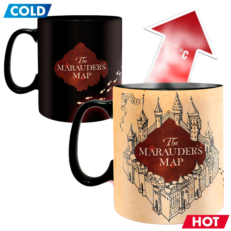 Кружка Harry Potter Marauder Heat Change 460ml