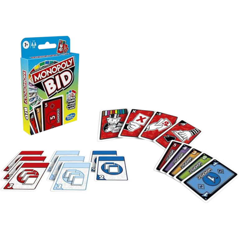 Карточная игра Hasbro Monopoly Bid