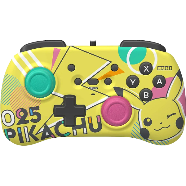 Проводной геймпад Horipad Mini, 025 Pikachu (NSW-278U)