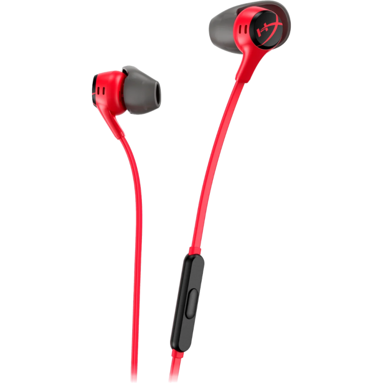 Проводная гарнитура HyperX Cloud Earbuds II, red-black