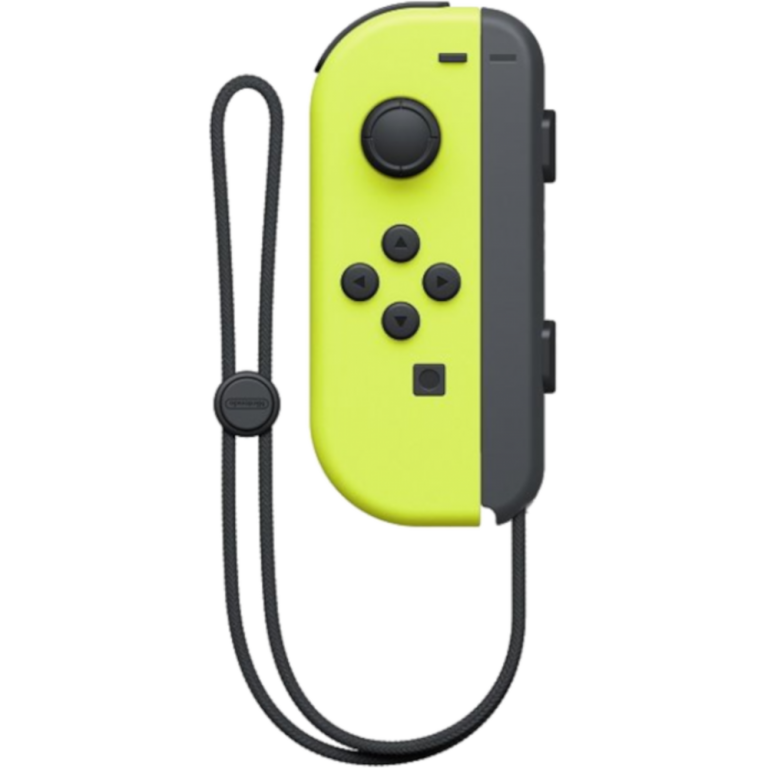 Контроллер Joy-Con левый (неоновый жёлтый) (Neon Yellow) (Б/У)