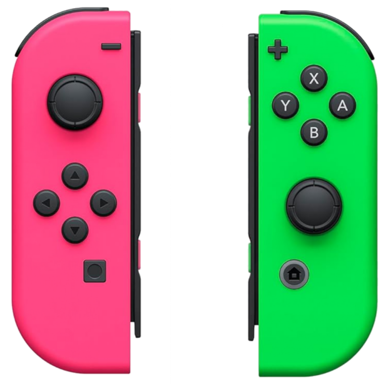 Joy-Con Pair (Neon Green/Neon Pink) (Б/У)