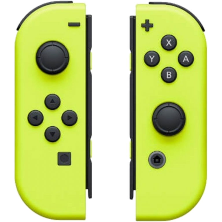 Joy-Con Pair (Neon Yellow) (без ремешков) (Б/У)