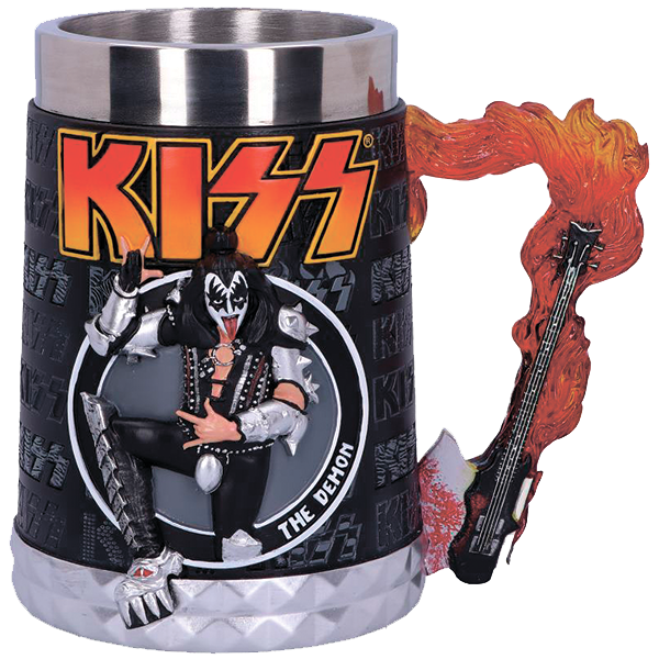 Кружка KISS Flame Range The Demon Tankard 600мл