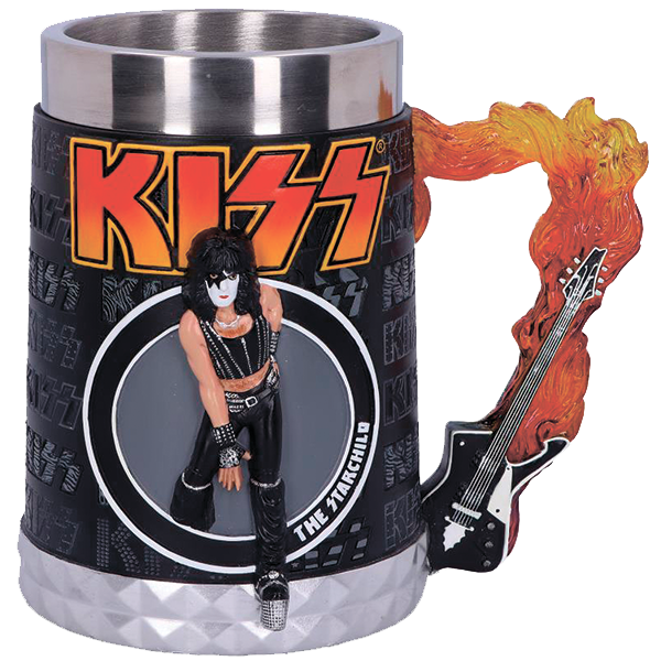 Кружка KISS Flame Range The Starchild Tankard 600мл