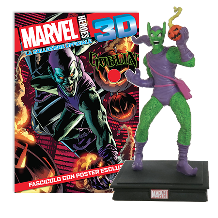 Фигурка Marvel 3D №7-Зеленый гоблин