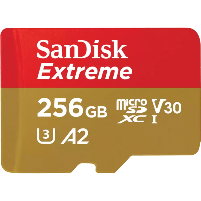Карта памяти MicroSD 256GB SanDisk Class 10 Extreme (R/W 190/130 MB/s)