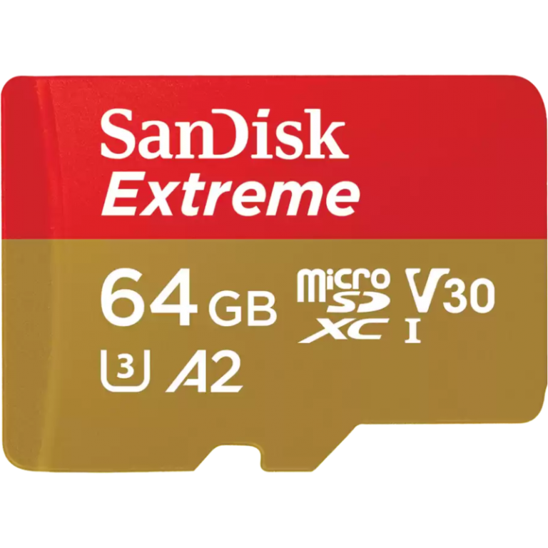 Карта памяти MicroSD 64GB SanDisk Class 10 Extreme (R/W 170/80 MB/s)