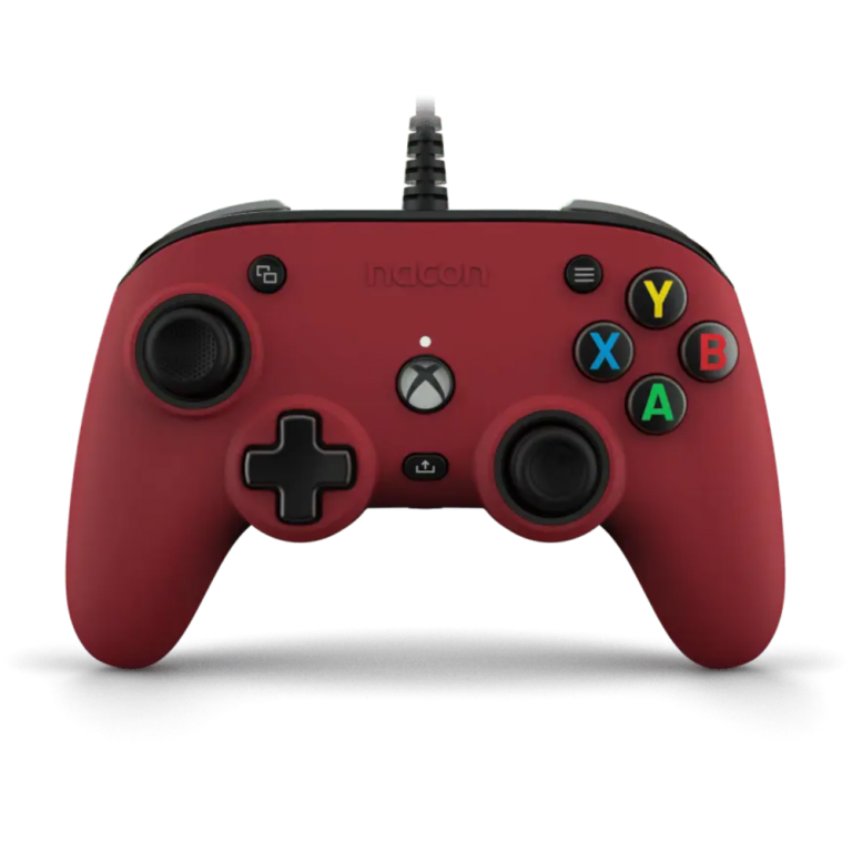Проводной геймпад Nacon Pro Compact (Xbox, PC), red
