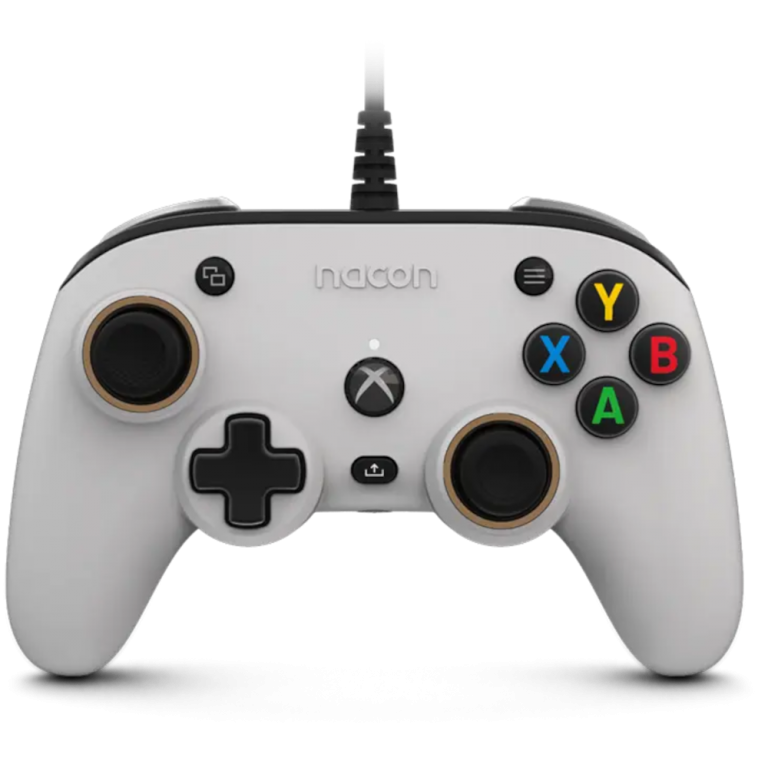 Проводной геймпад Nacon Pro Compact (Xbox, PC), white