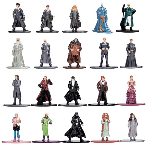 Набор Фигурок Гарри Поттер Nano Metalfigs - wave 3 - (4 см) (20 шт.)