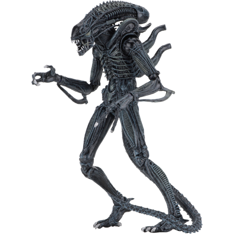 Фигурка NECA Aliens (1986): Blue Warrior Xenomorph - Ultimate Edition