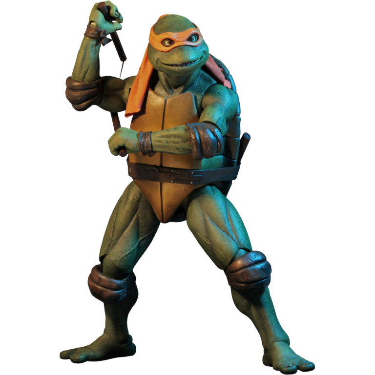 Фигурка NECA Teenage Mutant Ninja Turtles - 7” Scale Action Figure - 1990 Movie Michelangelo