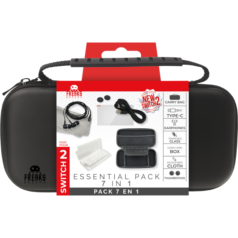 Набор аксессуаров для Nintendo Switch 2 Freaks & Geeks NS2 Essential Pack 7 in 1