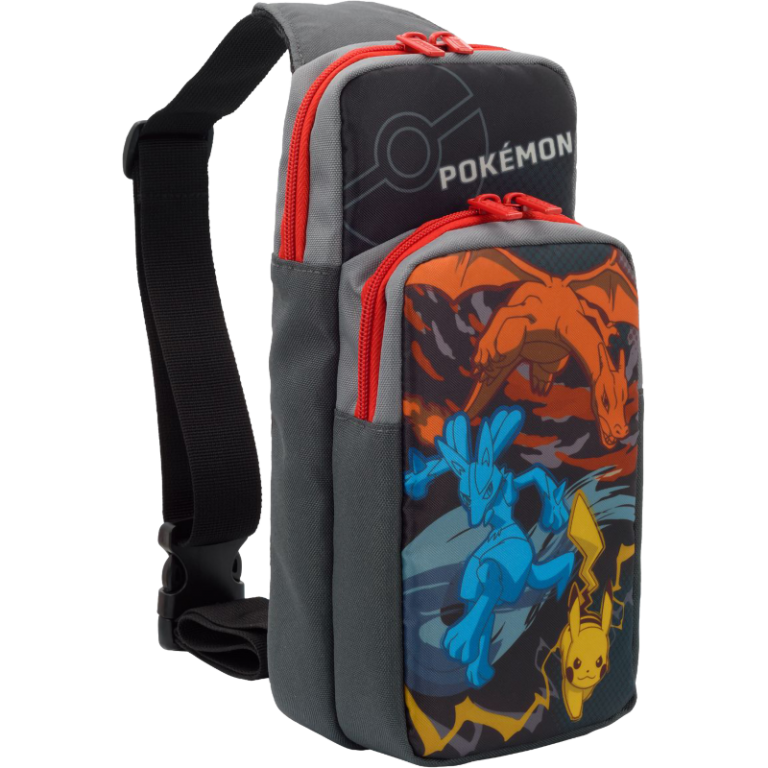 Сумка для Nintendo Switch, Hori Adventure Pack - (Lucario, Pikachu) (NSW-415U)