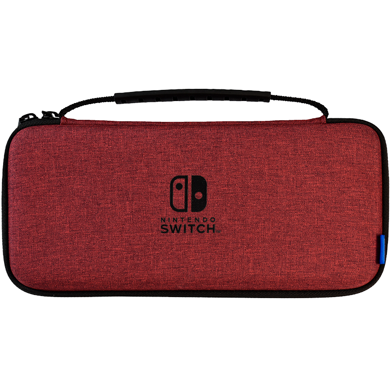 Nintendo Switch Защитный чехол Hori Slim Tough Pouch (Red) для консоли Switch OLED (NSW-812U)