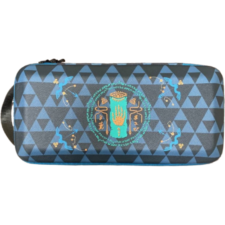 Сумка для Nintendo Switch/OLED, Legend of Zelda: Tears of the Kingdom (triforce blue)