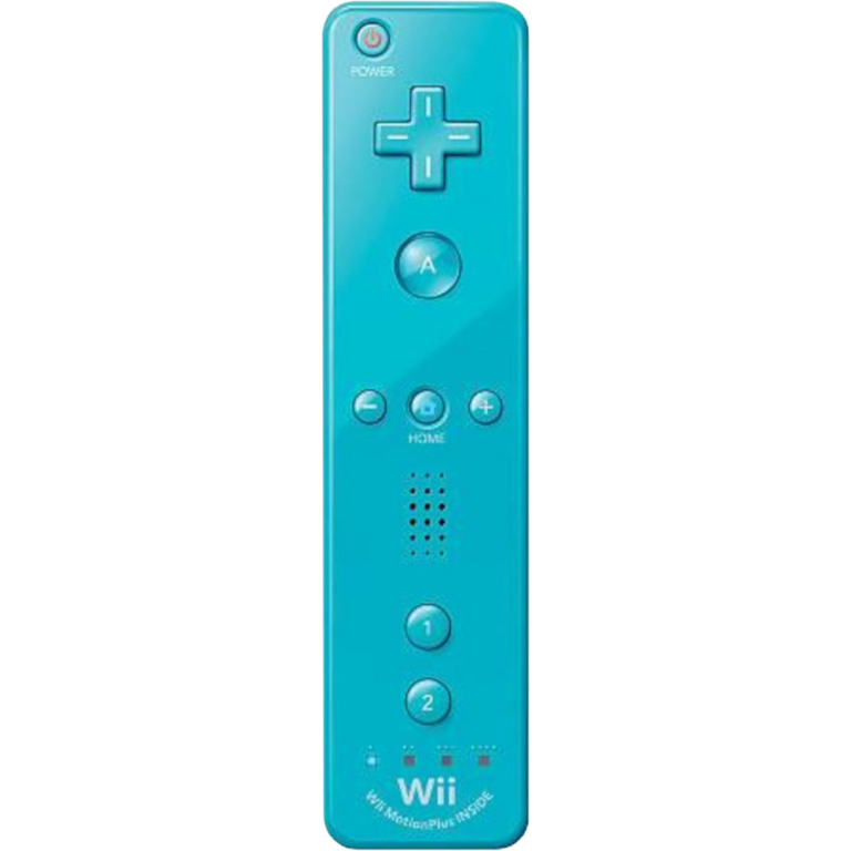 Nintendo Wii U Remote Plus, голубой (RVL-036) (Б/У)