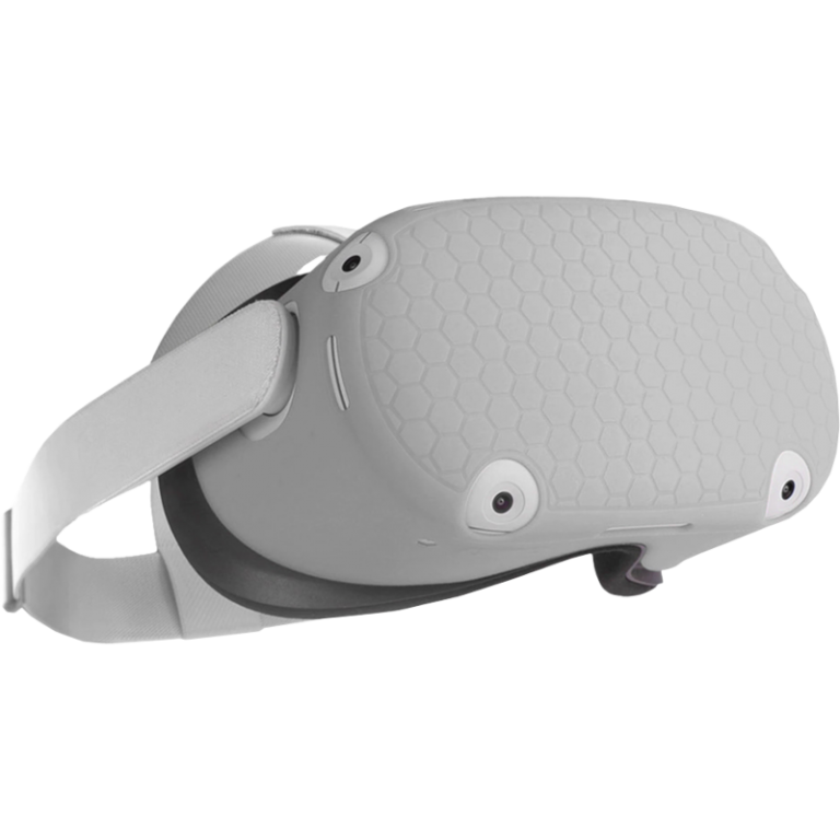 Чехол защитный силиконовый для Oculus Quest 2, белый