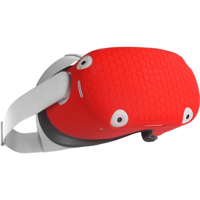 Чехол защитный силиконовый для Oculus Quest 2, красный