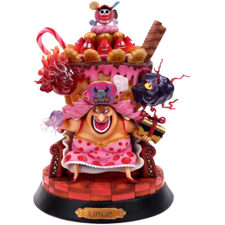 Фигурка One Piece Big Mom Charlotte Linlin with Throne Four Emperors (повреждена упаковка)