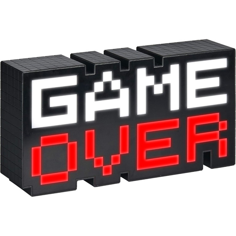 Светильник Paladone: Game Over 8-Bit