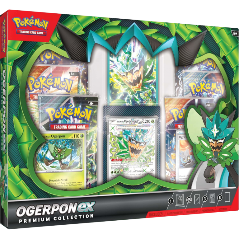 Карточная игра Pokémon TCG: Ogerpon ex Premium Collection