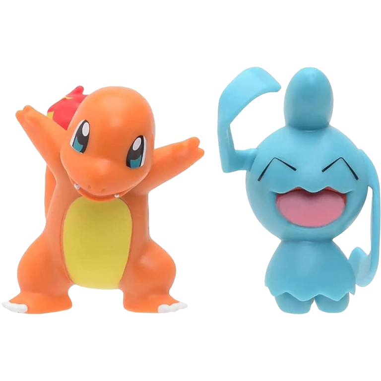 Набор фигурок Pokemon: Battle Figure Pack - Charmander and Wynaut (Series 8)