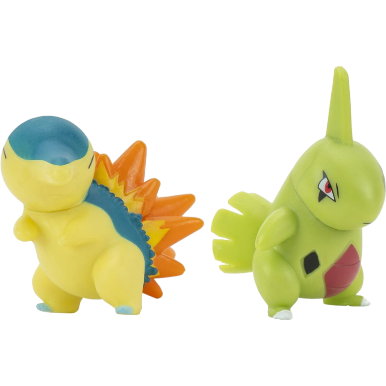 Набор фигурок Pokemon: Battle Figure Pack - Larvitar and Cyndaquil (Series 10)