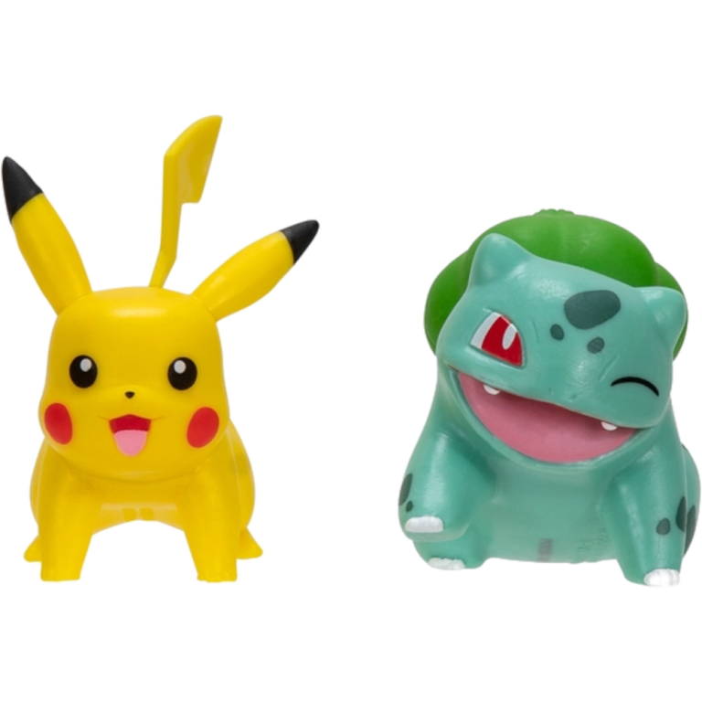 Набор фигурок Pokemon: Battle Figure Pack - Pikachu and Bulbasaur (Series 8)