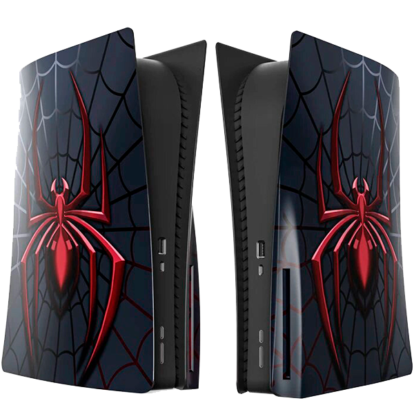 Сменный корпус PS5 AL-P502706 black and grey Spider