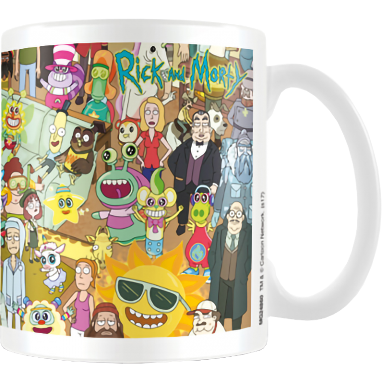Кружка Pyramid: Rick & Morty (Characters)