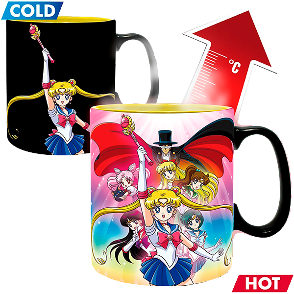 Кружка хамелеон Sailor Moon 460 мл