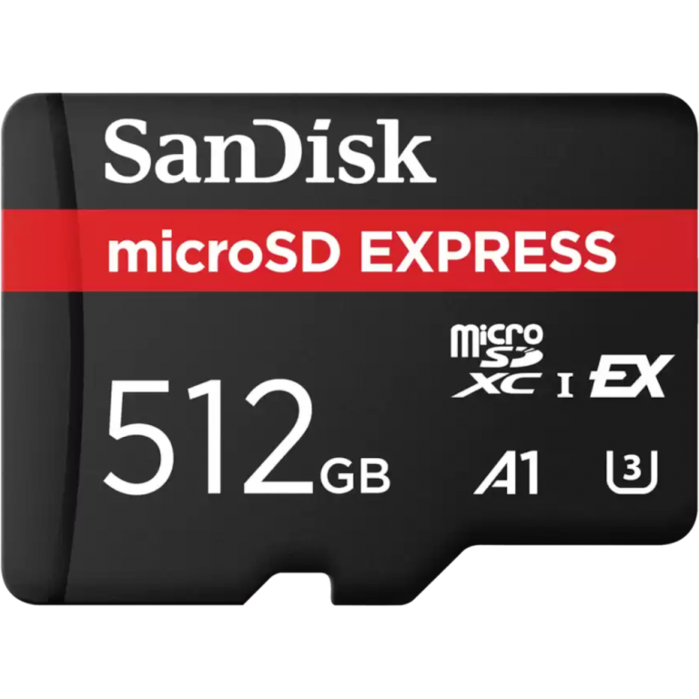 Карта памяти SanDisk microSD Express Card 512GB