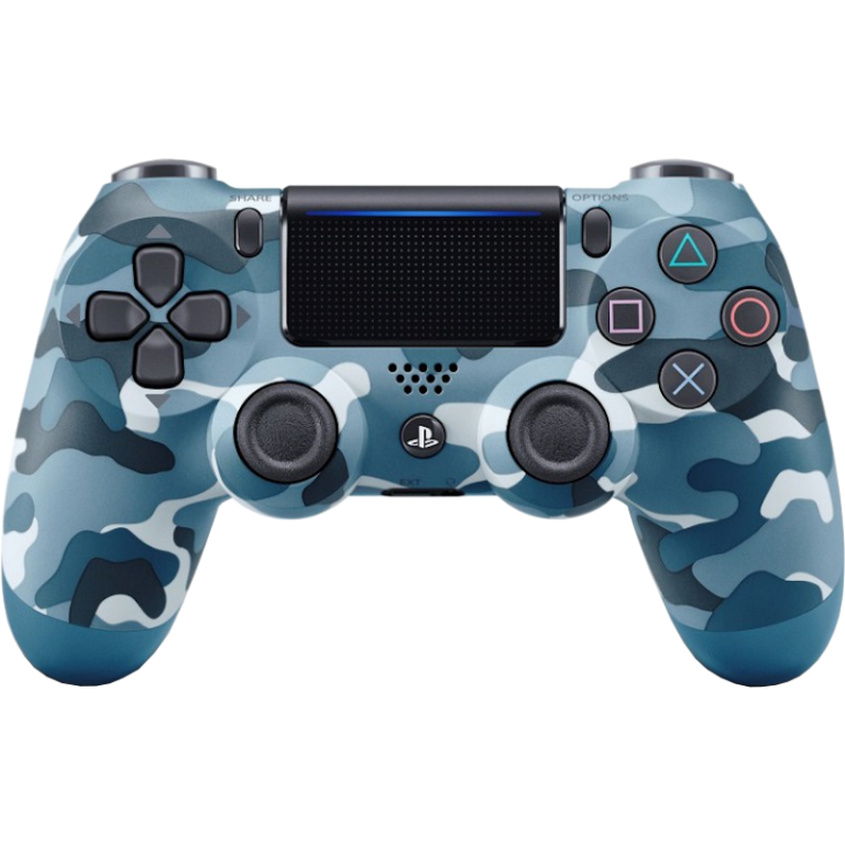Геймпад Sony Dualshock 4 v2 для PS4, Blue Camouflage (CUH-ZCT2E) (Б/У)