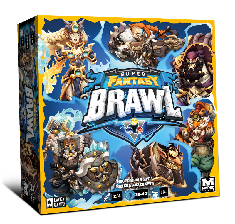 Настольная игра Super Fantasy Brawl (Схватка в стиле фэнтези)