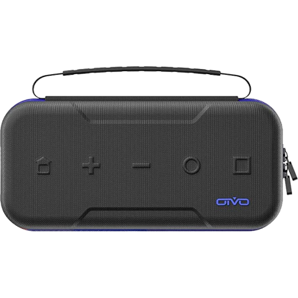 Чехол Switch/Oled Model Hard Shell Dockable Protective Case, черный/синий (IV-SW178)