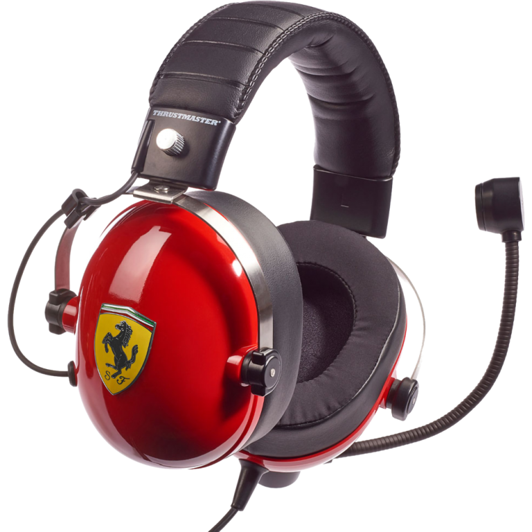 Проводная игровая гарнитура Thrustmaster T.Racing Scuderia Ferrari Edition