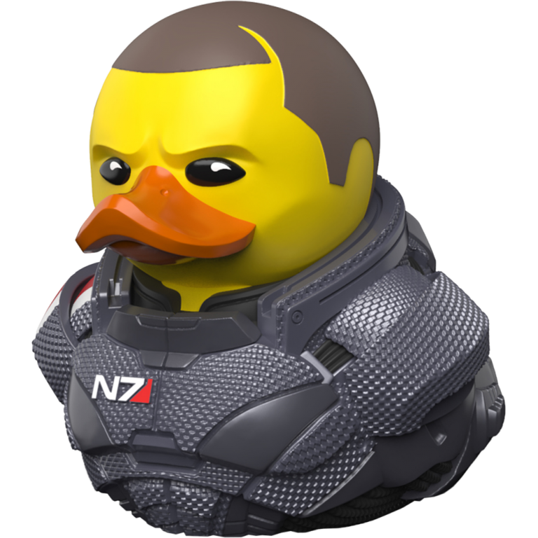 Фигурка утка TUBBZ Mass Effect: Commander Shepard (box)