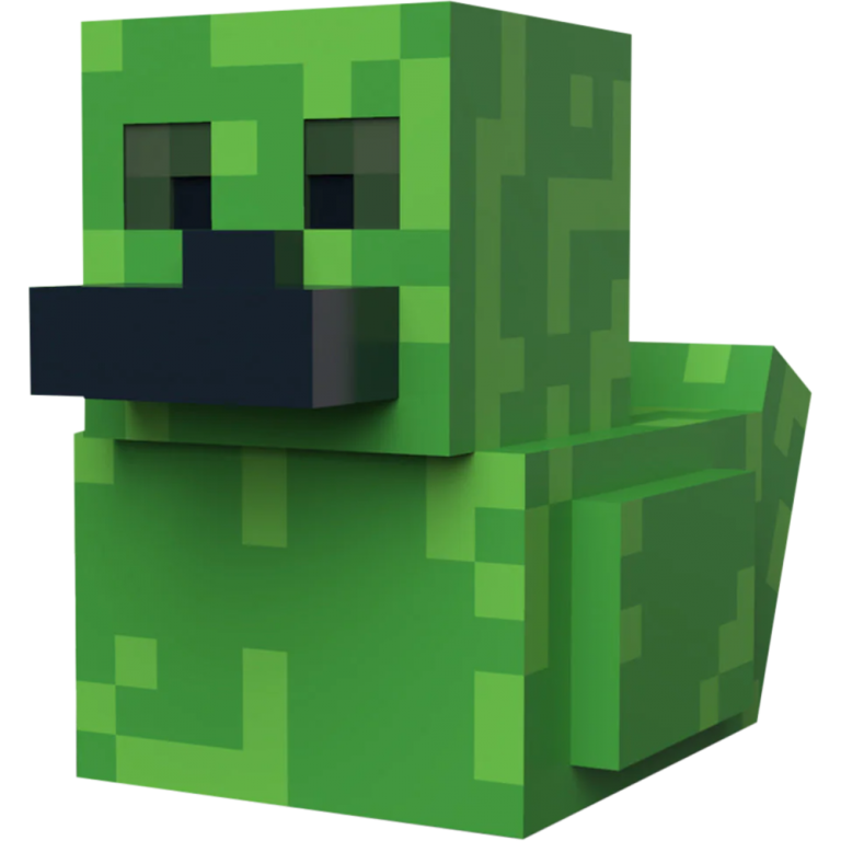 Фигурка утка TUBBZ Minecraft: Creeper