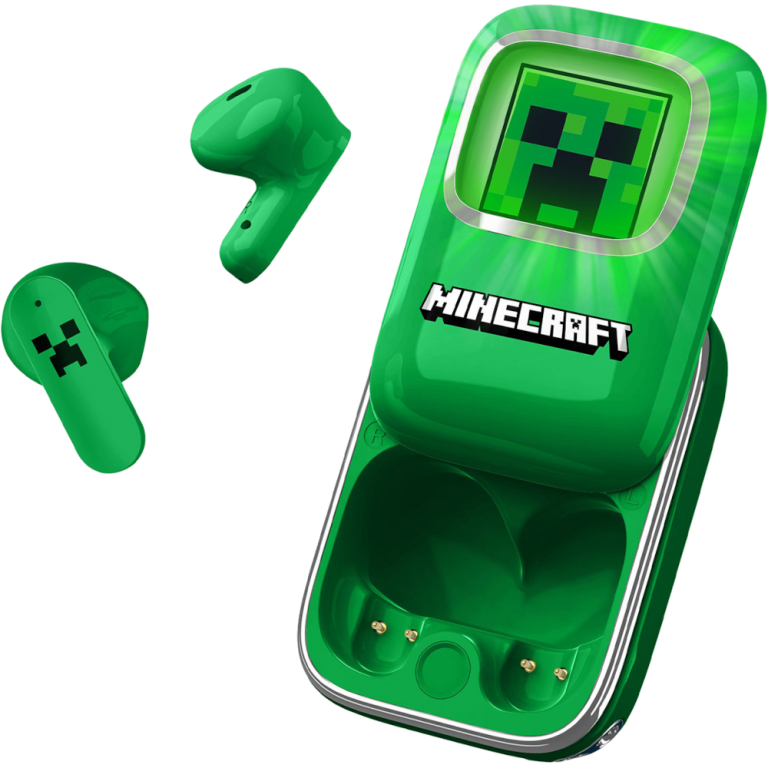 Беспроводные TWS наушники слайдер Minecraft: Creeper