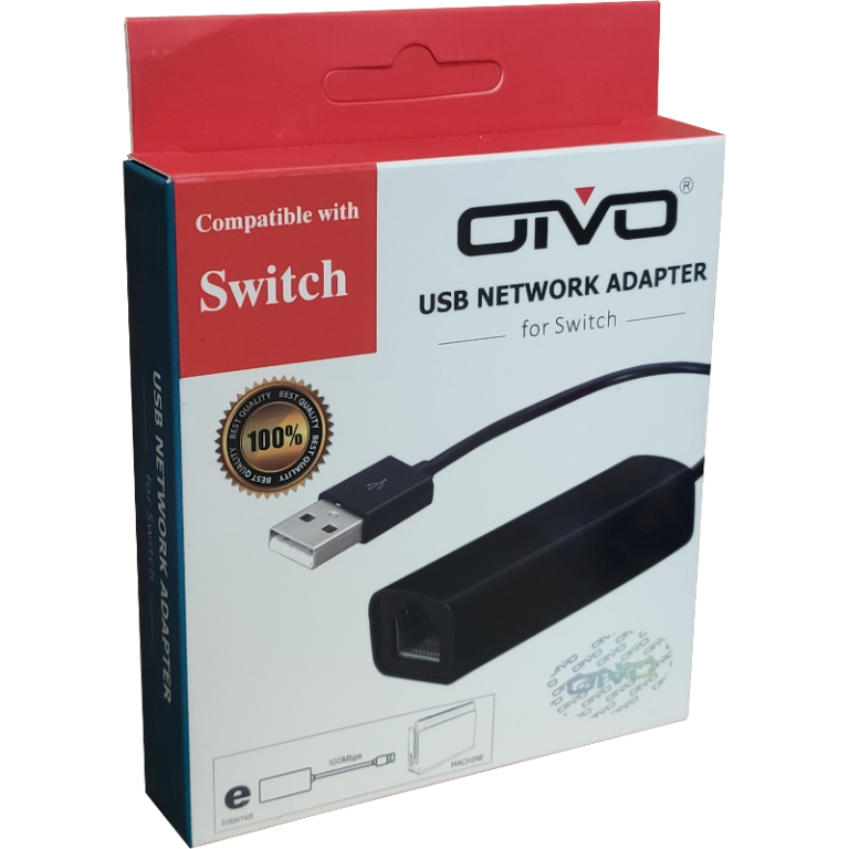 Сетевой интернет адаптер USB LAN Adapter, OIVO (IV-SW037)