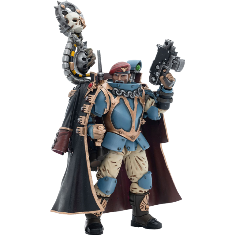 Фигурка Warhammer 40K: Astra Militarum Tempestus Scions Command Squad 55th Kappic Eagles Tempestor Prime