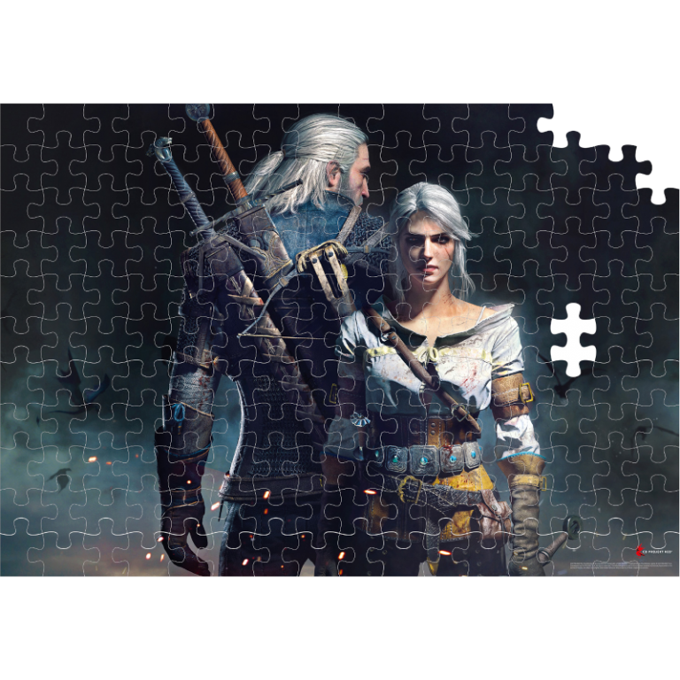 Пазл The Witcher Geralt & Ciri (1000 элементов) (Gaming Series)